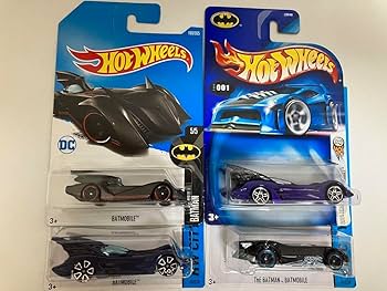 Amazon.co.jp: ホットウィール バットモービル 4台セット グッズ 02